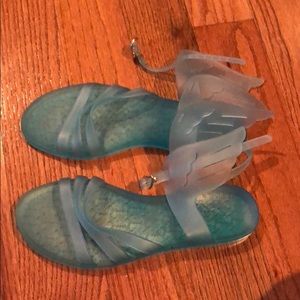Ancient Greek Hermes jelly sandals  size 8 us